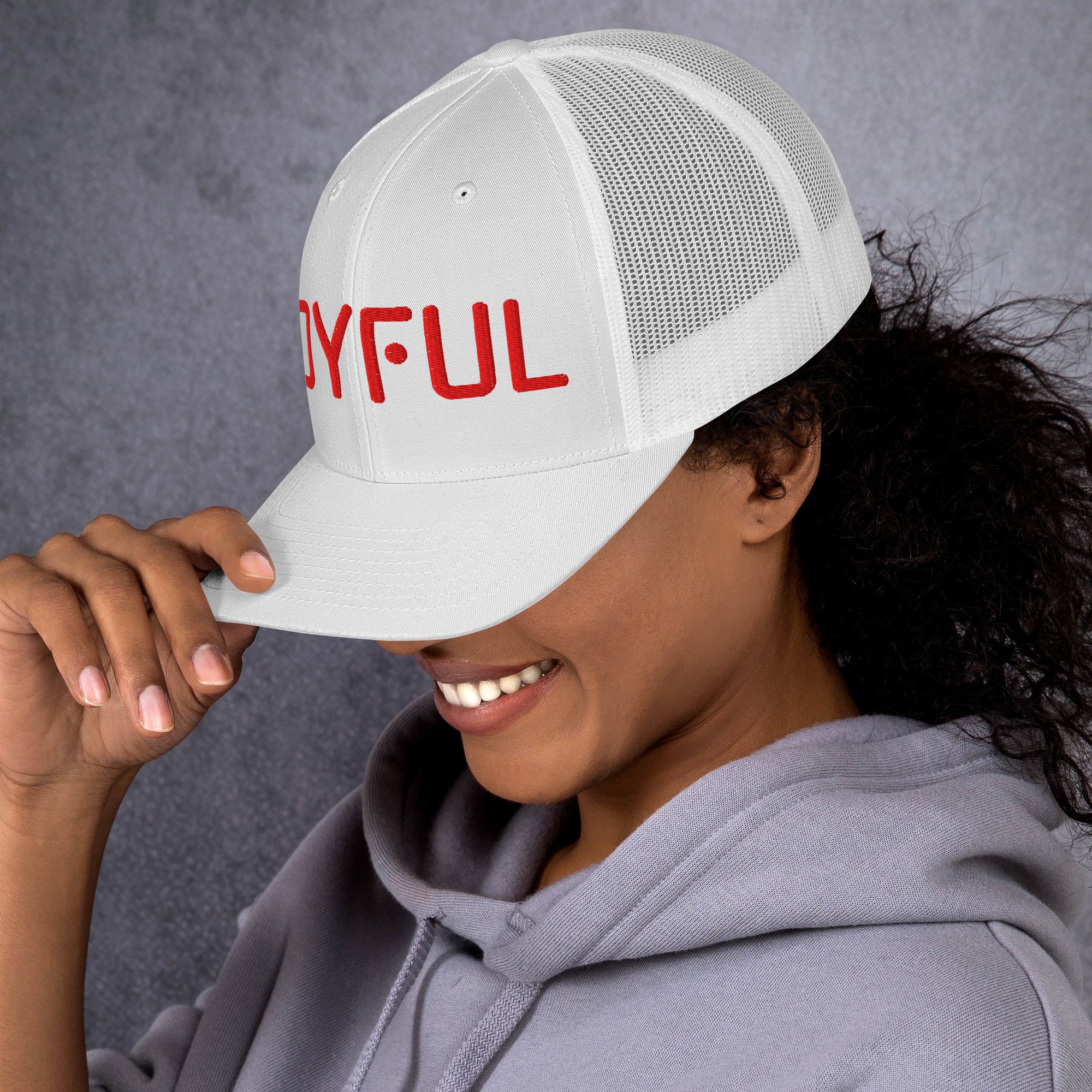 JOYFUL Holiday Trucker Hat